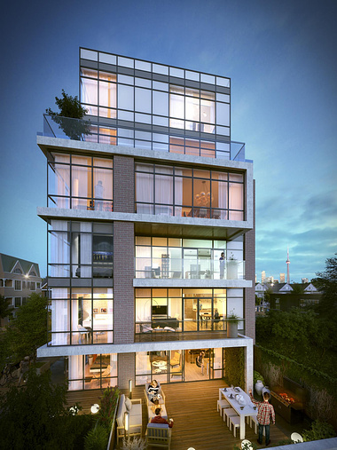 Residential building, Toronto/Canada