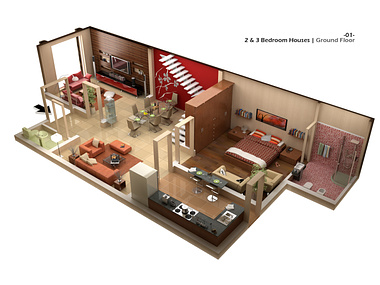 DHA Homes - Sectional View