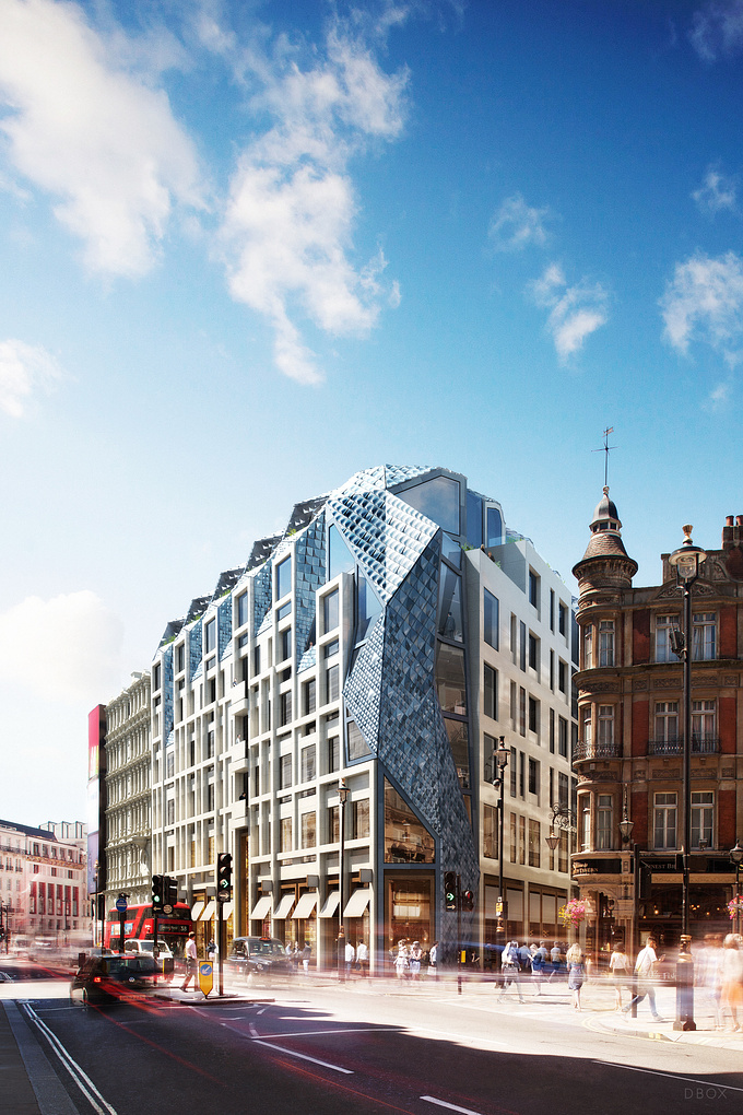 DBOX - http://www.dbox.com
Land Securities’s Monico proposal for Piccadilly Circus by Fletcher Priest Architects.