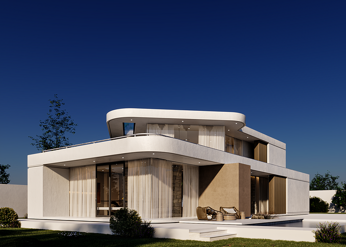 Sulpture Home is designed on a specific client requent & accurately visualized