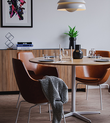 Danish Dining 3D Interior with Vray & Corona