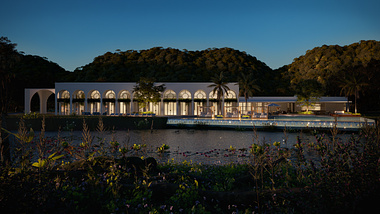 Resort on the Brazilian coast