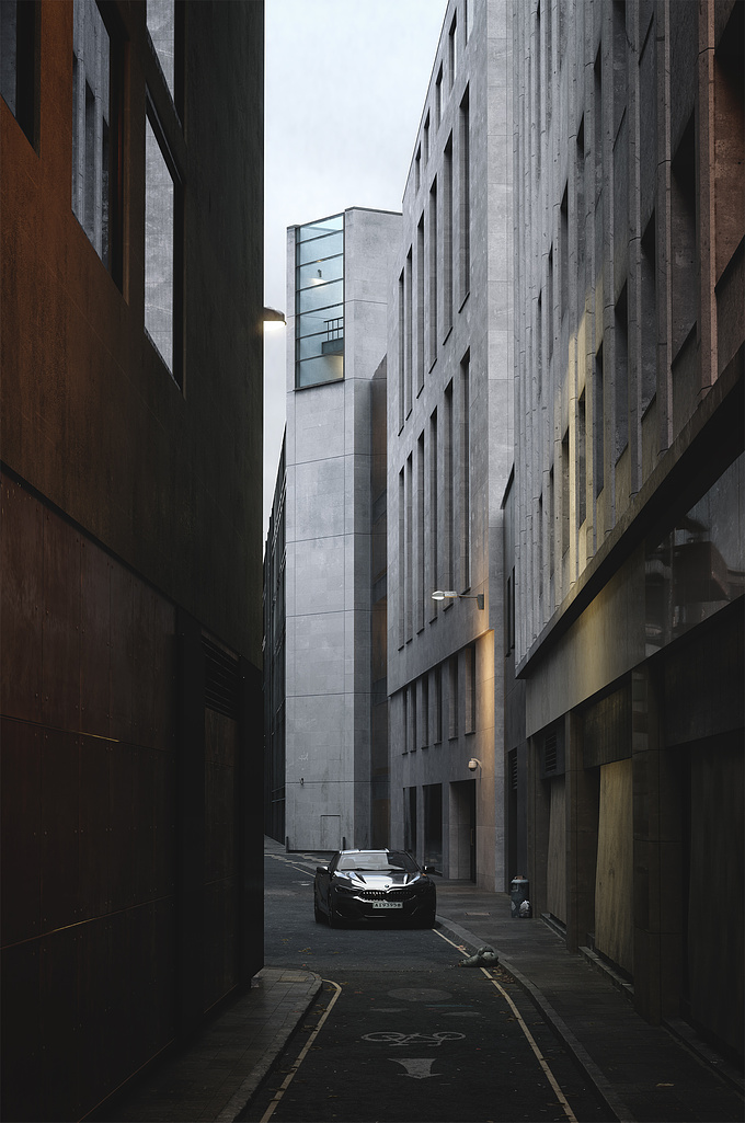24T - https://www.behance.net/24tdesign
Hi guys, this is one of my latest personal project I'd like to share with you. It's called "ALLEY". This is full CG enviroment and I did modeled 90%.
Hope you like it.
