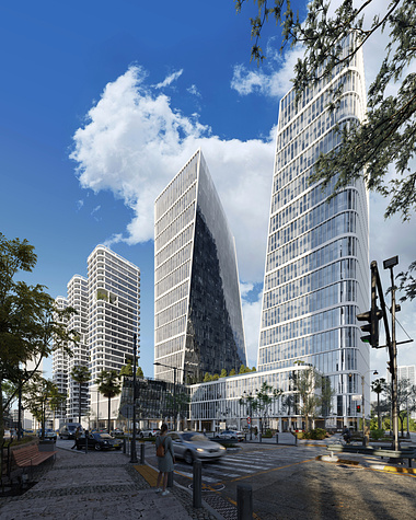Office Towers in Tel-Aviv