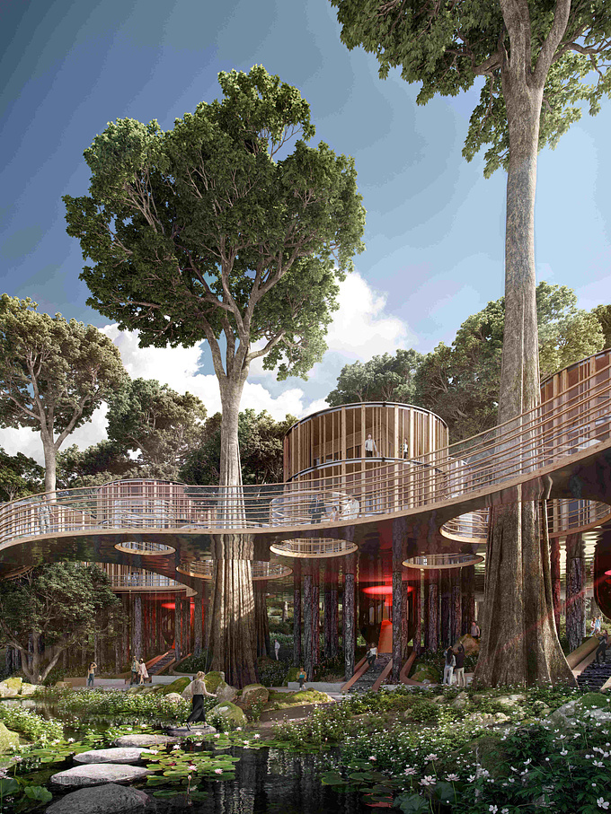 TYPOLOGY: Exterior
STATUS: Completed
LOCATION: Guangdong Xiangtoushan National Nature Reserve, China
CUSTOMER: White Red Architects 
VISUALIZATION: Omega Render
COMPLETION TIME: 2 weeks