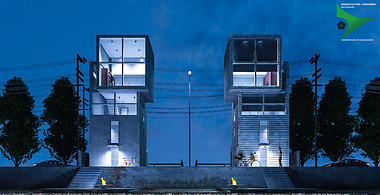 Tadao Ando House 4X4