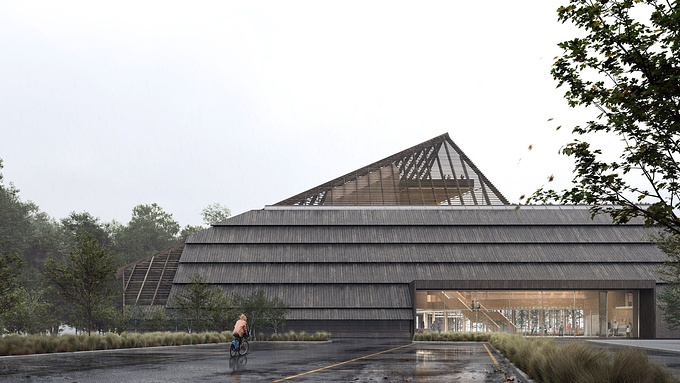 Architect: Atelier Dalzier 
Project: Log-Driving Museum