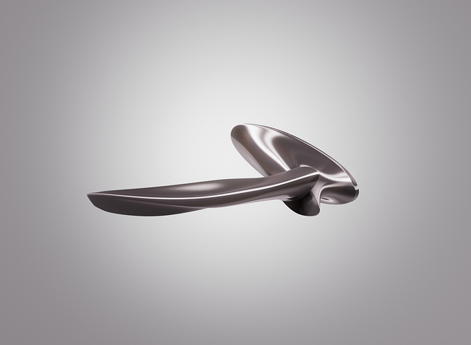"The NEXXA handle, designed by ZAHA HADID DESIGN, is a radical rethinking of the idea of a lever handle. It sets the action of the handle proud of the door, with a range of rotating movement analogous to a ball and socket. Also unlike other lever handles, the position of rest is at an angle rather than horizontal."
•
Modeled in 3DS Max and Rendered in V-Ray