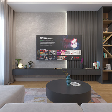 Small apartment, Interior Design