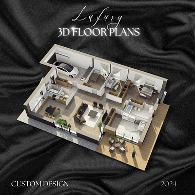 Luxury 3D/2D floor plans