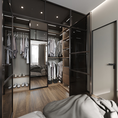 One bedroom interior design