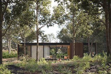 Living Immersed In The Forest | Mazzini House