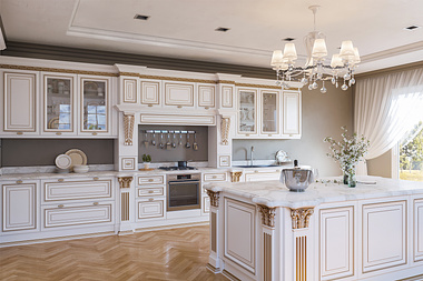 Kitchen in a classic style