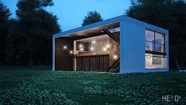 Fischer house visualization