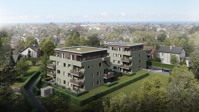 A project visualized for FFC client and to be constructed in Germany