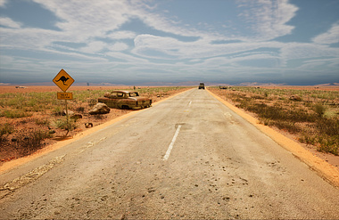 Stuart Highway Australia