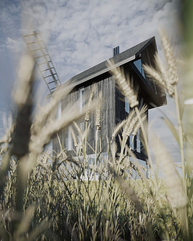 Windmill House (CGI)