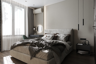 One bedroom interior design
