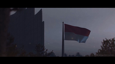 National Palace of Indonesia - Flag