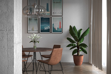 Interior Design of Apartment 