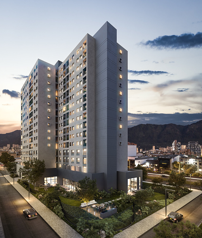 - Category: Residential
- Year: 2020
- Location: Bogotá, Colombia
- Client: Arias Serna Saravia
- Description: High End residential building connected with the best of Bogotá
