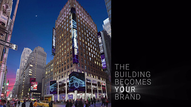 3D Signage Concept - 9 Times Square