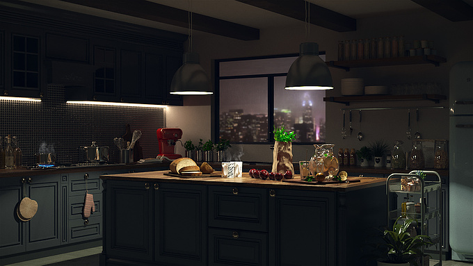 Kitchen visualisations
Sw: 3ds Max, Corona, Photoshop, AE

Thanks.