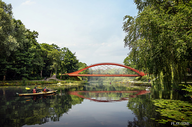 New Bridge over Angelholm River