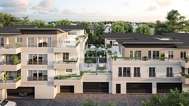 Architectural Visualization Residential Complex