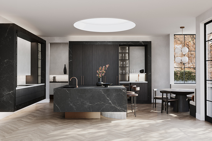 We were engaged to create a couple of product renders for Laminam, a new product by Laminex described as "a full bodied Italian porcelain slab, using the highest quality raw materials, sintered under extreme pressure and heat to create an incredibly durable surface."