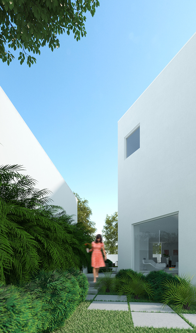 Project: Angled House
Non-commission
Architecture: Thomas Tanbonliong
Scope: Architectural Design, 3D Visualization
