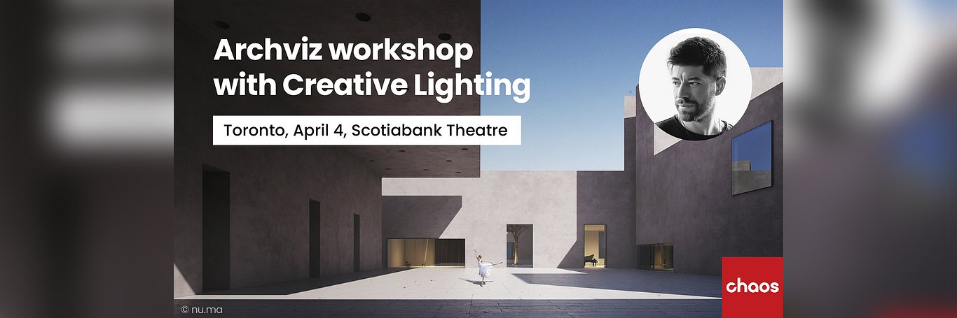 Archviz workshop with Creative Lighting