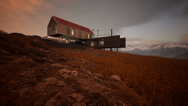 REVIT HOUSE IN UNREAL ENGINE 5