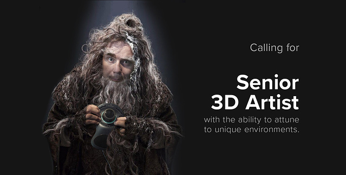 Senior 3D Artists 