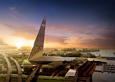 UAE Lulu Island Tower Conceptual Design