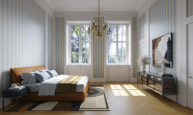 Timeless Elegance: 3D-Visualization of the Historic Villa Krehl in Heidelberg