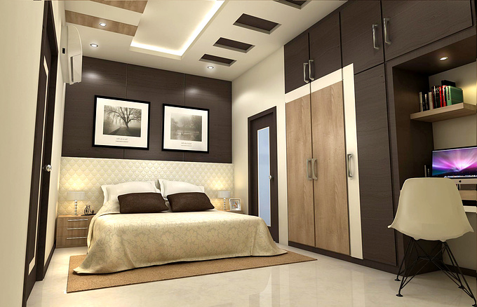 Aesthetic Point
Bedroom Design with Client Requirements