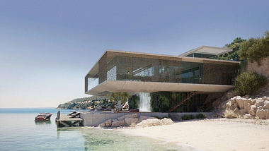3D Visualisation for a Gorgeous Seaside Villa