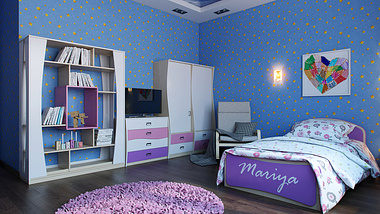 Perfect room for a little girl