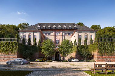 Timeless Elegance: 3D-Visualization of the Historic Villa Krehl in Heidelberg