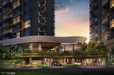 The Antares, Singapore by SpotWorks