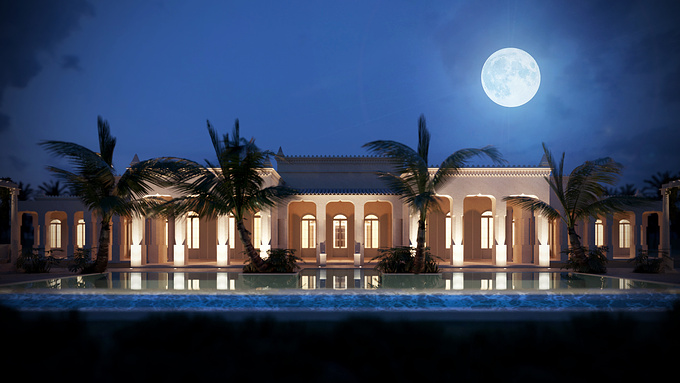 Some images we recently completed for a Luxury villa in Zanzibar

