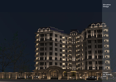 Residential Complex - Exterior Rendering