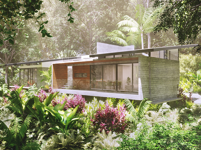  - http://
Image of a House inmerse in the humid tropics of Costa Rica.

Image for Tandem Architecture.