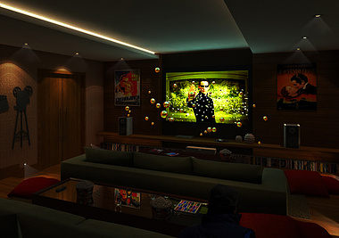 Home Theater with Archigraph team