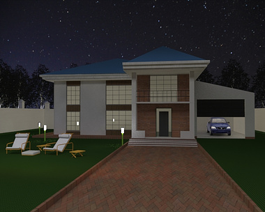 Night Exterior for my own work which releted from