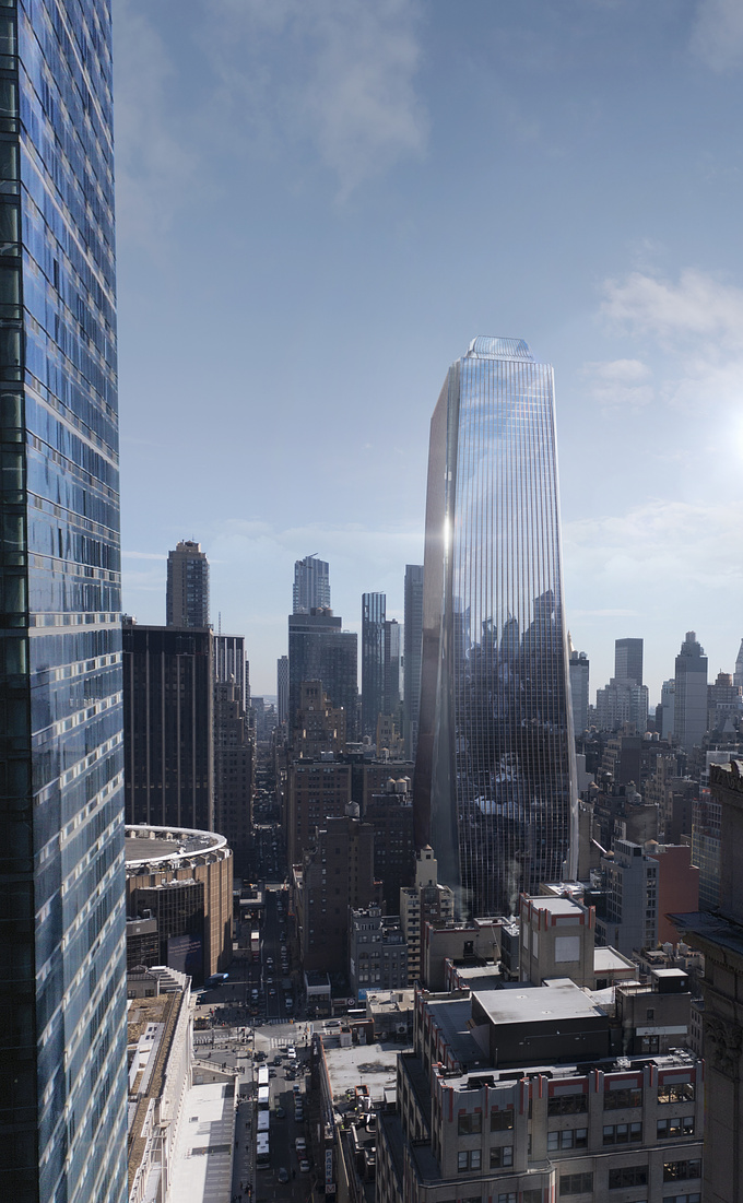Mission Tower
Type - Offices
Location - New York - 362 W 28th St
CGI: Wellington Franzao
Building Design by - Wellington Franzao
3ds max / corona renderer / PS


