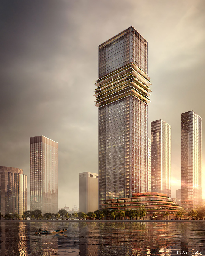 Serie Architects
UN Tower in Ho Chi Minh City by Serie Architects