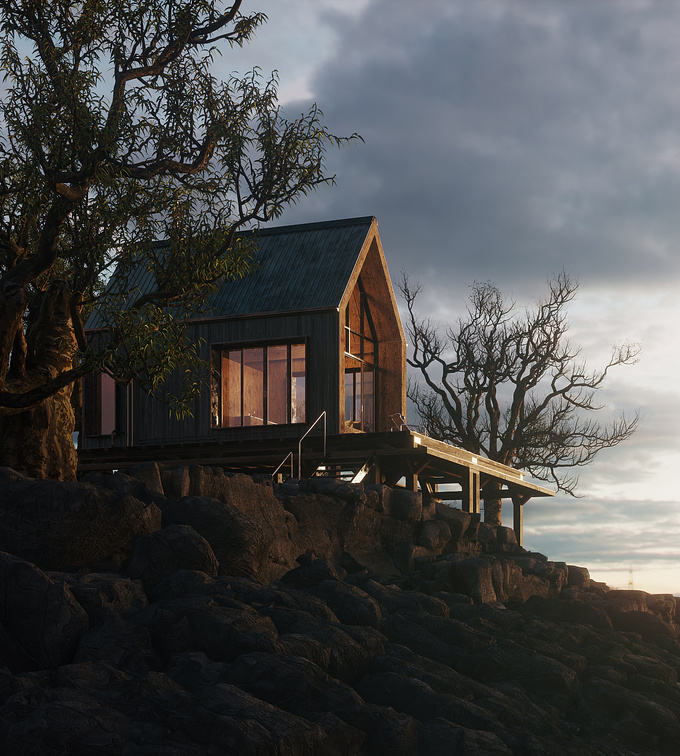 CABIN
sw: 3dmax, corona and PS
CG: VicnguyenDesign
Thanks to all C $ C
