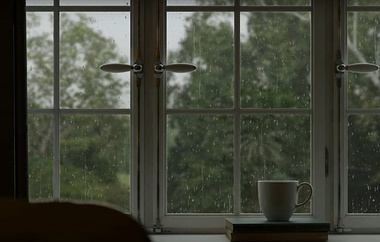 3D Animation of Rainy Mood Window